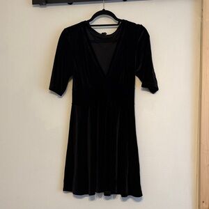 Black Velvet Dress